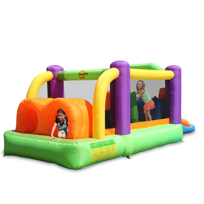 Gioco gonfiabile per bambini da giardino PERCORSO A OSTACOLI