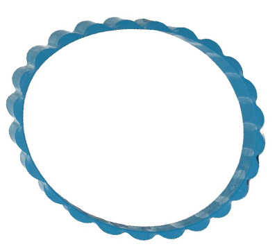 Cingolo blu per robot Zodiac (1 pezzo) - W0015B