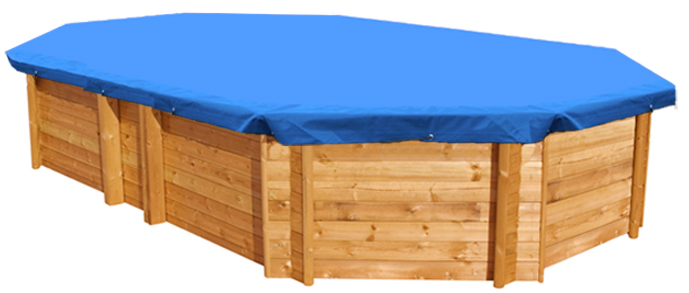 Copertura invernale in PVC per piscine Ecowood EASY PLUS