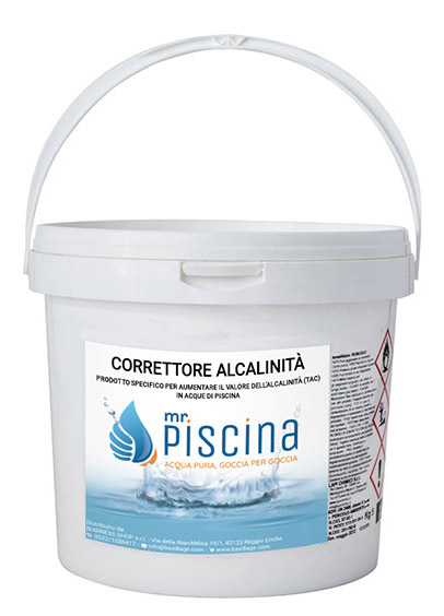Correttore alcalinitÃ  pH piscina