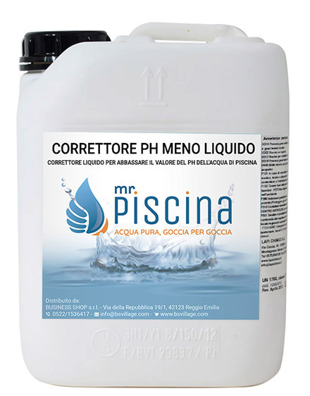 Correttore di pH basico liquido