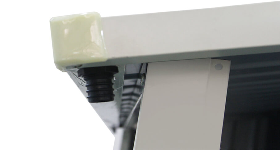 Box in metallo da esterno GREY con porticato