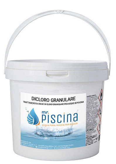 dicloro granulare per piscina