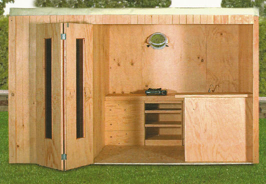 Box casetta easy-room family completa per esterno