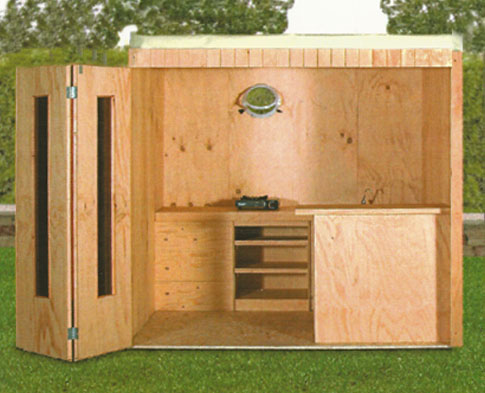 Box casetta easy-room family completa per esterno