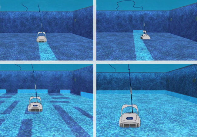 Pulizia del Robot piscina
