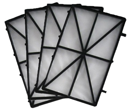 Filtro a cartuccia a maglia fine in nylon 110 Âµ per robot Dolphin - Kit da 4 pezzi - D9991433-ASSY