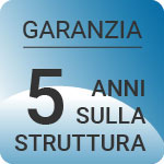 Garanzia sulla struttura delle piscine WPC WOOD CONNECT