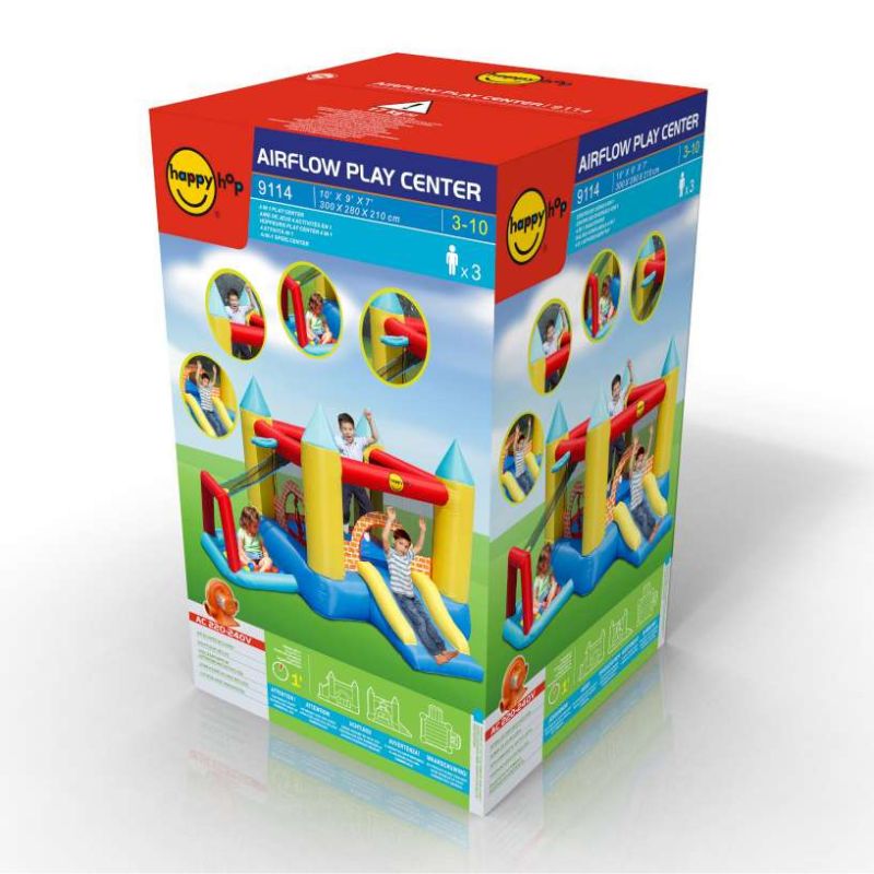 Gioco gonfiabile per bambini da giardino 4 in 1 Gioco gonfiabile per bambini da giardino 4 in 1