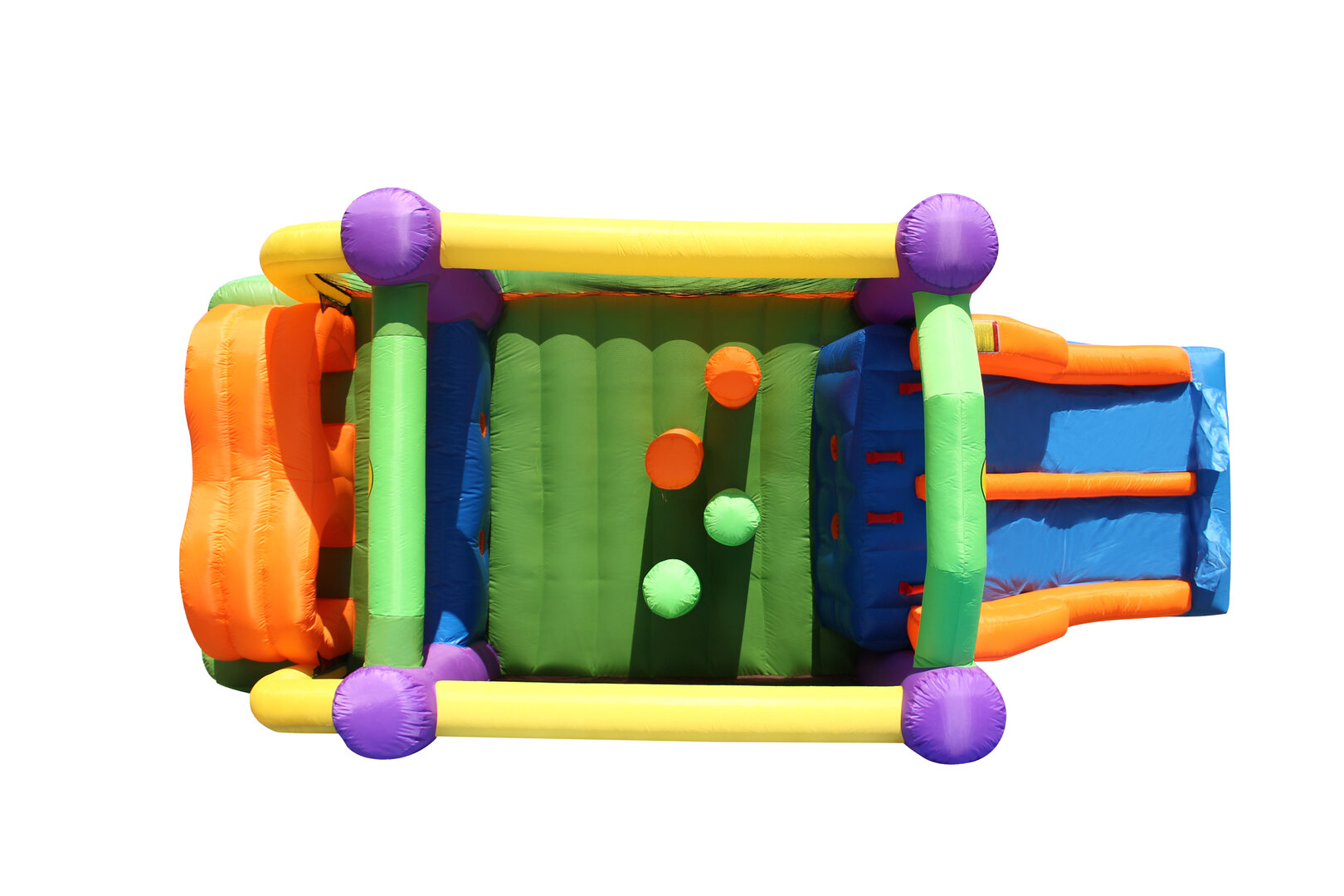 Gioco gonfiabile per bambini da giardino PERCORSO A OSTACOLI