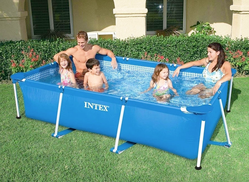 Piscina Intex metal Frame 3,00 x 2,00 h.0,75 m