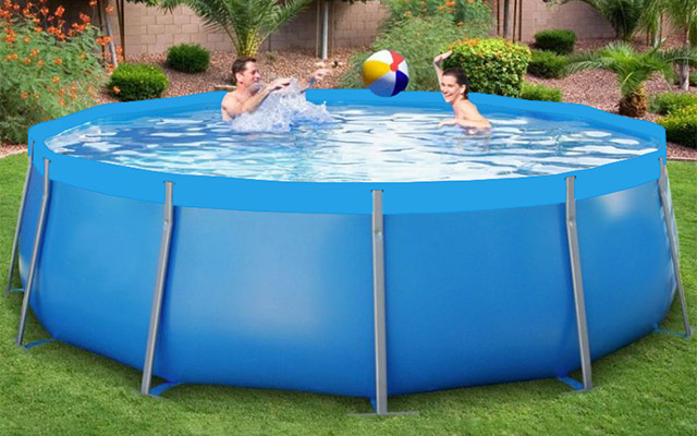 Piscina fuori terra ITALIKA® Soft circolare Ø 3,80 h.1,00 m Piscina fuori terra ITALIKA® Soft circolare Ø 3,80 h.1,00 m