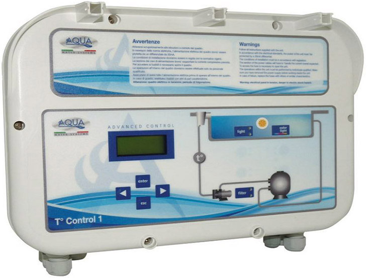 Quadro elettrico T-Control per piscina