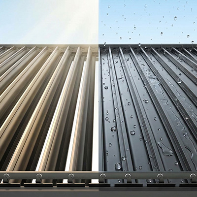 Lame orientabili e impermeabili Lame orientabili e impermeabili