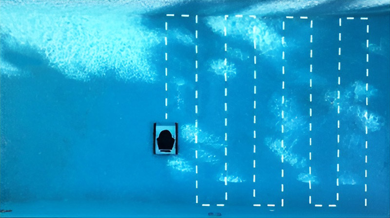 Robot pulitore piscina Inverx 80 - 3D-S Path