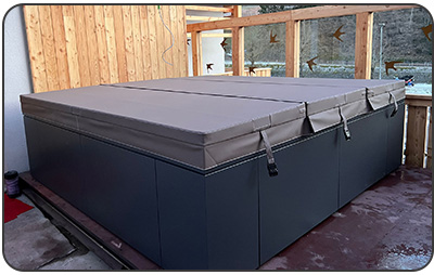 Copertura Premium 4 stagioni piscina idromassaggio ITALIKA Gemma
