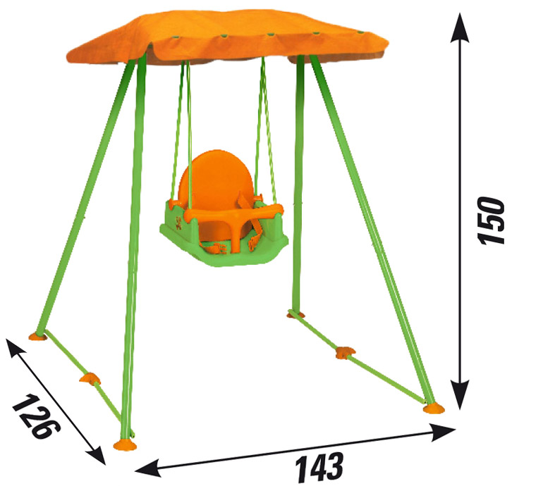 Dimensioni Altalena Libellula