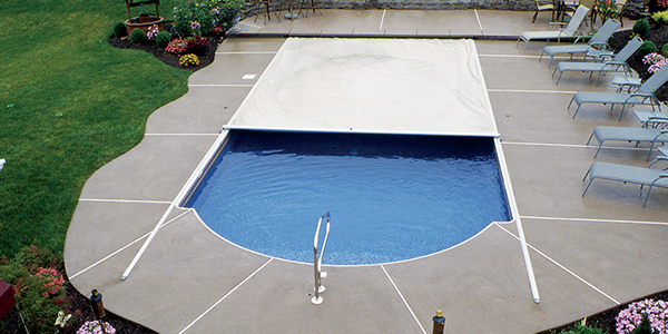 Copertura di Sicurezza per piscina Polartex 4 SEASONS MIDDLETRACK automatica