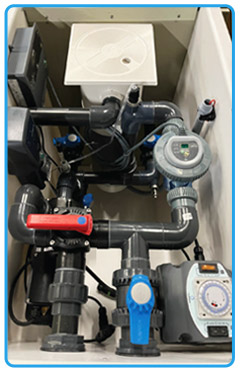 Muro filtrante Filtrinov per piscine in casseri Muro filtrante Filtrinov per piscine in casseri