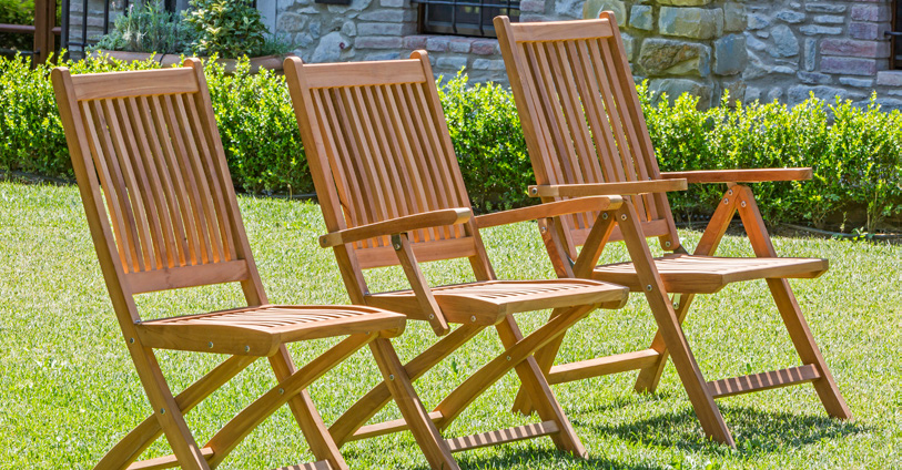 Tavolo da giardino in legno teak GINEVRA