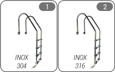 Accessori ed optional per piscina interrata CLIO