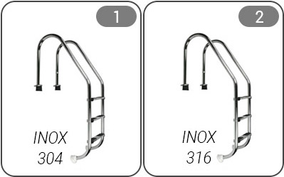 Accessori ed optional per piscina interrata CLIO