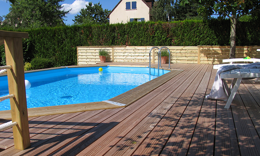 Piscina Northwood in legno di pino