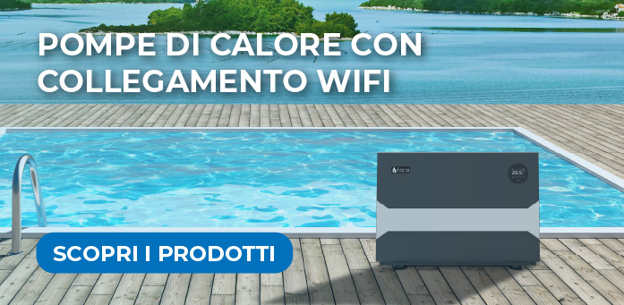 Pompe di calore con collegamento WiFi