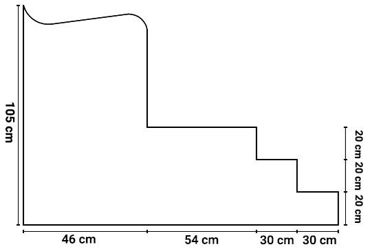 Dimensioni panca Pompei con pedana e scalini