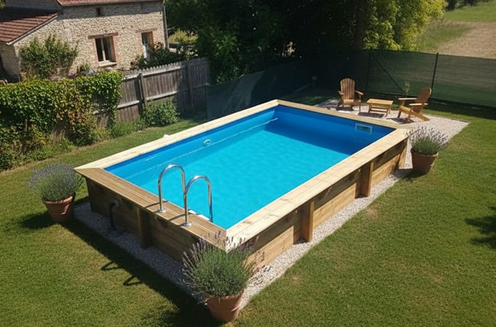 Installazione piscine in legno