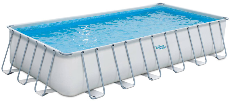 Piscina Fuori Terra ELITE METAL FRAME rettangolare