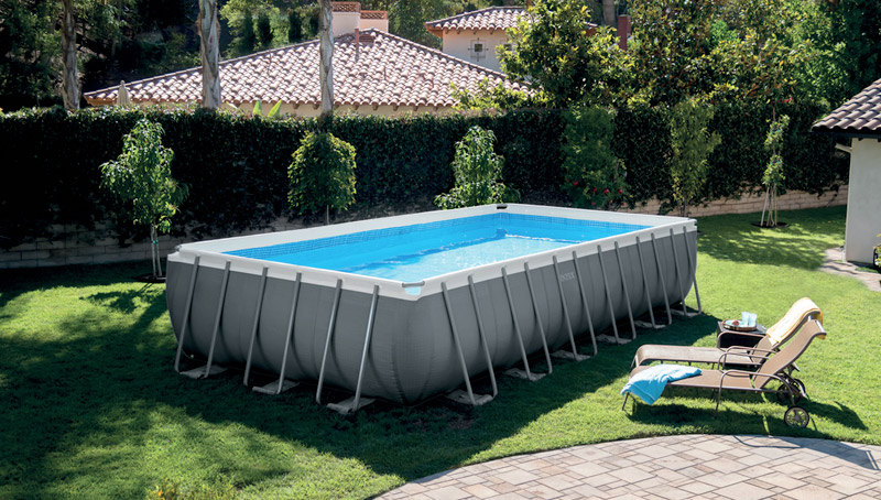 Piscina Intex Ultra XTR Frame rettangolare 