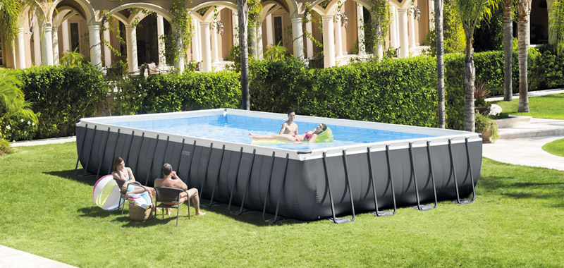 Piscina intex ultra frame rettangolare