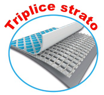 triplice strato Piscina Fuori Terra INTEX Metal Frame 