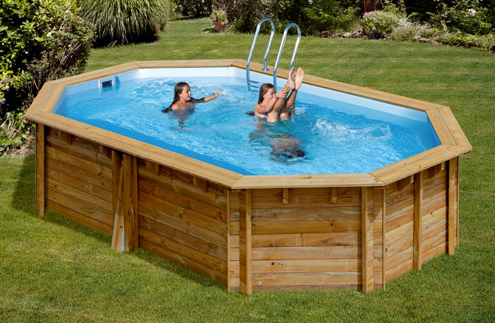 Piscina in legno fuoriterra PoolWood 