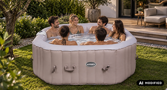 Piscina SPA Idromassaggio Gonfiabile AQUAMAR P6002
