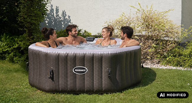 Piscina SPA Idromassaggio Gonfiabile AQUAMAR 6003 Piscina SPA Idromassaggio Gonfiabile AQUAMAR 6003