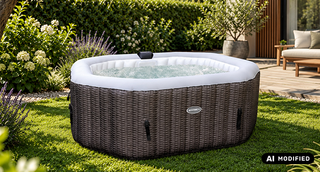 Piscina SPA Idromassaggio Gonfiabile AQUAMAR 6003 Piscina SPA Idromassaggio Gonfiabile AQUAMAR 6003