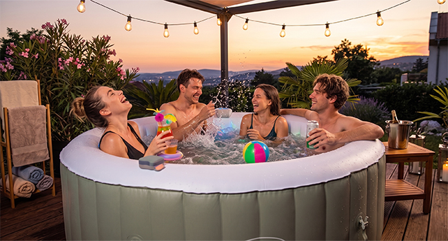 Piscina SPA Idromassaggio Gonfiabile AQUAMAR 4881