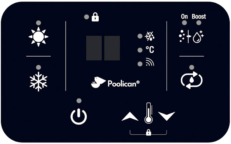 Pannello display Poolican