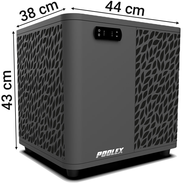 Pompa di calore Spawer O'spa dimensioni