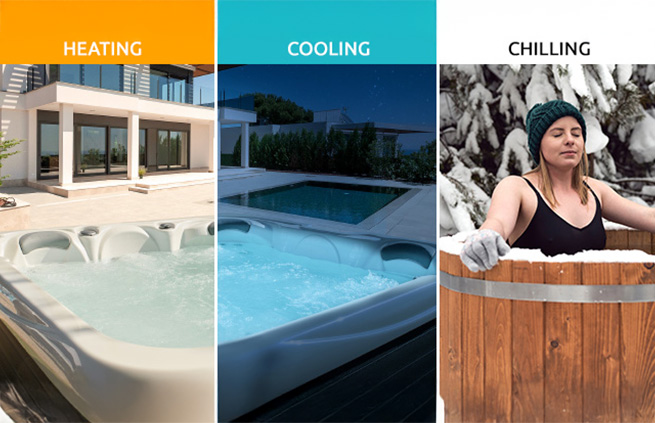 Pompa di Calore Poolex Spawer O'Spa modalitÃ 