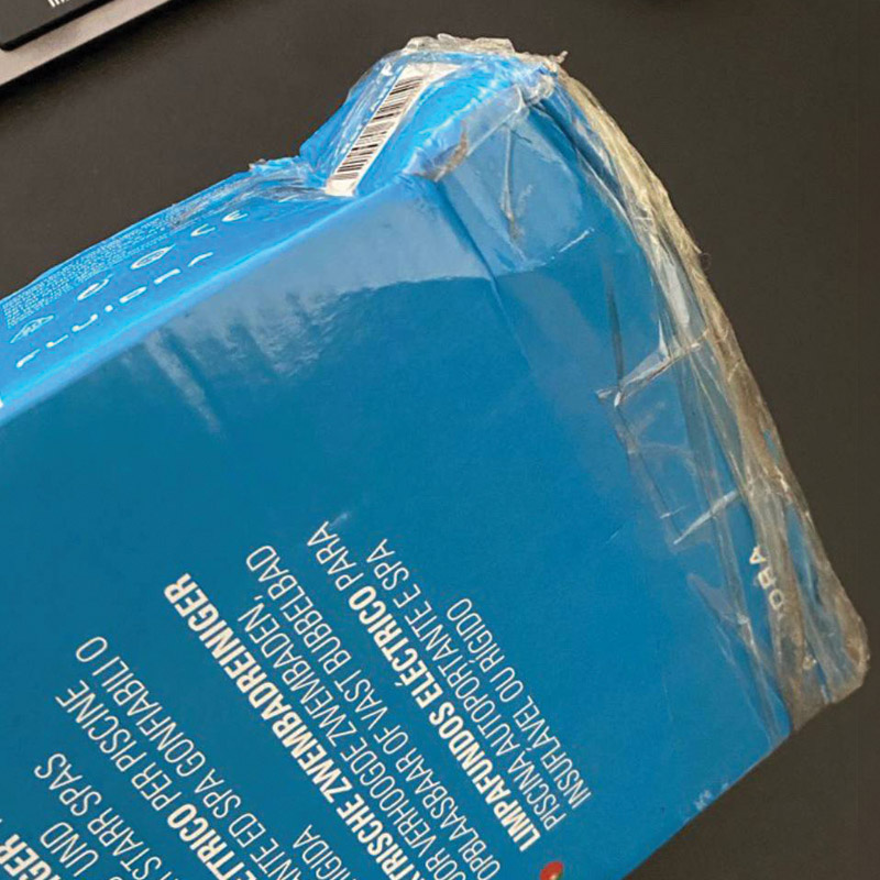 Pulitore a batteria GRE per piscine e SPA con manico telescopico - da esposizione