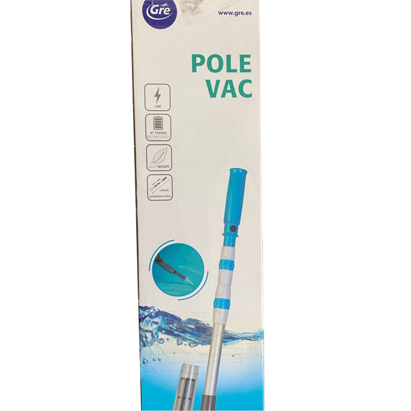 Pulitore a batteria GRE per piscine e SPA con manico telescopico - da esposizione