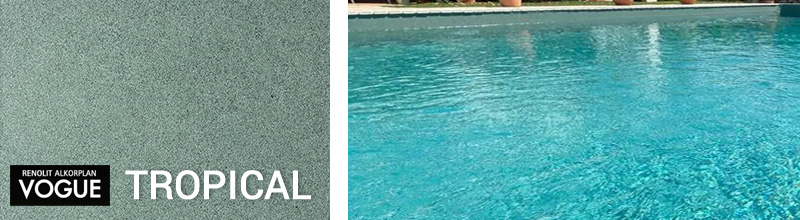 Rivestimento Liner Alkorplan VOGUE in PVC - TROPICAL