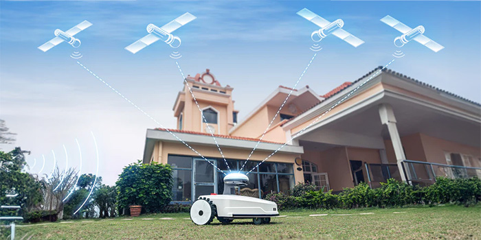 Robot tagliaerba senza filo perimetrale FJD Smart Wireless FR4000