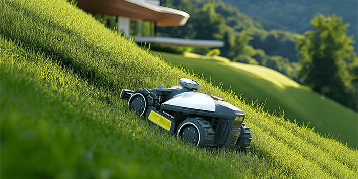 Robot tagliaerba senza filo perimetrale LUBA mini AWD 800