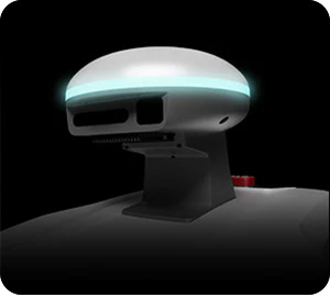 Robot tagliaerba senza filo perimetrale FJD led notte