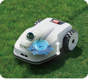 Robot tagliaerba senza filo perimetrale FJD sollevamento automatico del ponte elettrico