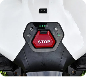 Robot tagliaerba senza filo perimetrale MAMMOTION lrilevamento pioggia